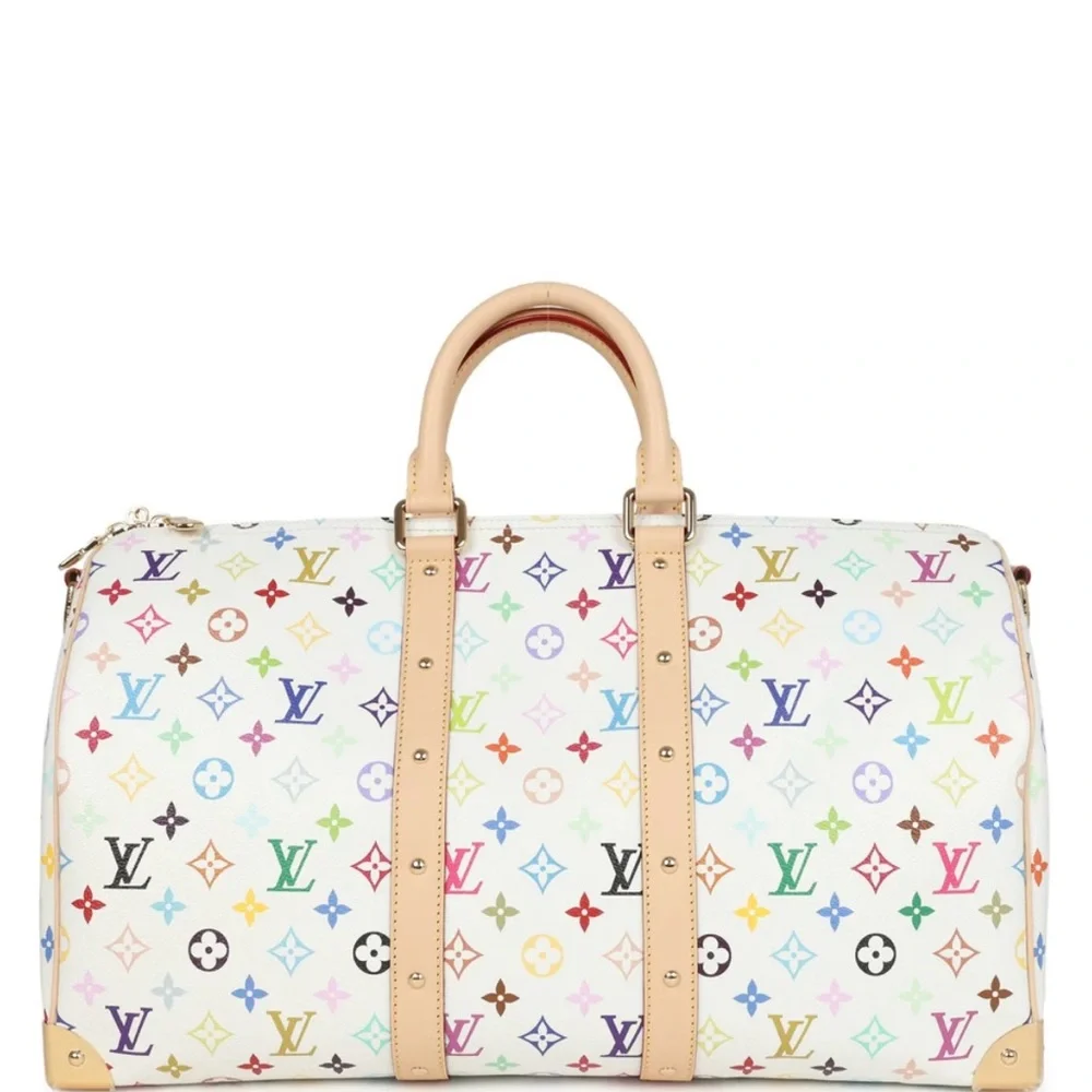 Louis Vuitton x Takashi Murakami Keepall Bandouliere [NEW] - Picture 4 of 14